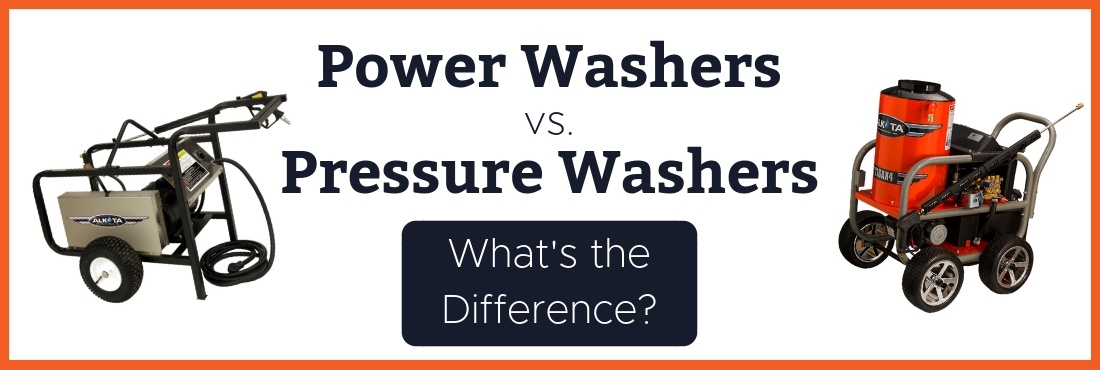 Compare Power Washer vs. Hot Pressure Washer