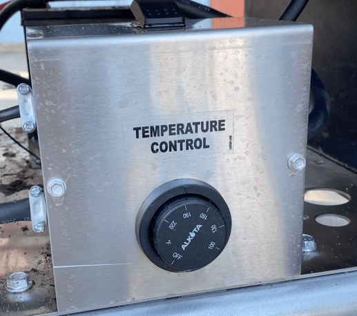 Hot Pressure Washer Temp Control