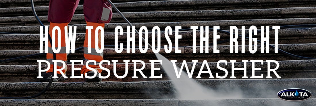 Choosing the best pressure washer