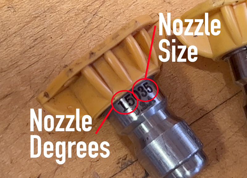 Common Pressure Washer Nozzle Issues 