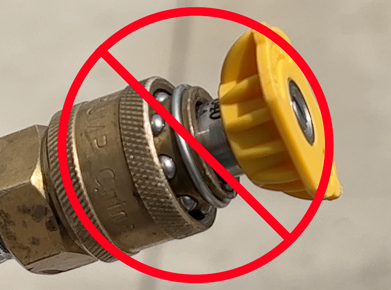 Common Pressure Washer Nozzle Issues